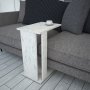 HANAH HOME Pomoćni stočić Pasific C White Black - slika 2