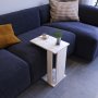 HANAH HOME Pomoćni stočić Pasific C White Black - slika 1