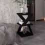 HANAH HOME Pomoćni stočić Albeni Black Oak - slika 1