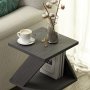 HANAH HOME Pomoćni stočić Albeni Black Wooden - slika 5