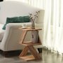 HANAH HOME Pomoćni stočić Albeni Atlantic Pine - slika 1