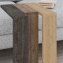 HANAH HOME Pomoćni stočić Muju Dark Coffee Hitit Sapphire Oak - slika 3