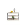HANAH HOME Pomoćni stočić Lifon Black Travertine - slika 4