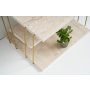 HANAH HOME Pomoćni stočić Lifon Gold Travertine - slika 5