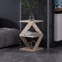 HANAH HOME Pomoćni stočić Albeni Travertine - slika 1
