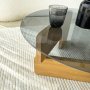 HANAH HOME Sto za dnevnu sobu Mia Oak Fume - slika 4
