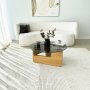 HANAH HOME Sto za dnevnu sobu Mia Oak Fume - slika 1