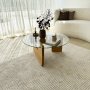 HANAH HOME Sto za dnevnu sobu Mia Oak Transparent - slika 2