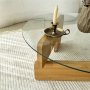HANAH HOME Sto za dnevnu sobu Mia Oak Transparent - slika 4