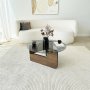 HANAH HOME Sto za dnevnu sobu Mia Walnut Fume - slika 1