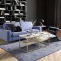 HANAH HOME Sto za dnevnu sobu Forteaus Gold - slika 1