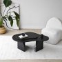 HANAH HOME Sto za dnevnu sobu Melted Black - slika 3