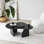 HANAH HOME Sto za dnevnu sobu Melted Black - slika 4