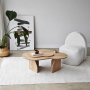 HANAH HOME Sto za dnevnu sobu Melted Sapphire Oak - slika 3