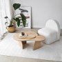 HANAH HOME Sto za dnevnu sobu Melted Sapphire Oak - slika 4