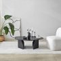 HANAH HOME Sto za dnevnu sobu Rock Black - slika 2