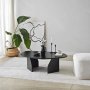 HANAH HOME Sto za dnevnu sobu Rock Black - slika 1