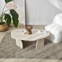HANAH HOME Sto za dnevnu sobu Rock Travertine - slika 4