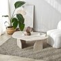 HANAH HOME Sto za dnevnu sobu Rock Travertine - slika 1