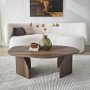 HANAH HOME Sto za dnevnu sobu Rock Walnut - slika 2