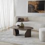 HANAH HOME Sto za dnevnu sobu Rock Walnut - slika 4