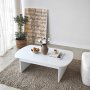 HANAH HOME Sto za dnevnu sobu Theseus White - slika 5