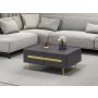 HANAH HOME Sto za dnevnu sobu Jose Anthracite - slika 4