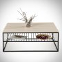 HANAH HOME Sto za dnevnu sobu Etna Oak - slika 2
