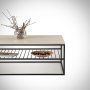 HANAH HOME Sto za dnevnu sobu Etna Oak - slika 3