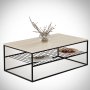 HANAH HOME Sto za dnevnu sobu Etna Oak - slika 1