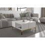 HANAH HOME Sto za dnevnu sobu Nirvana White Gold - slika 1