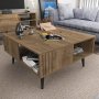 HANAH HOME Sto za dnevnu sobu Ronas Walnut - slika 2
