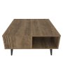 HANAH HOME Sto za dnevnu sobu Ronas Walnut - slika 4
