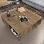 HANAH HOME Sto za dnevnu sobu Ronas Walnut - slika 1