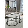 HANAH HOME Sto za dnevnu sobu Kyoto White - slika 2