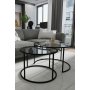 HANAH HOME Sto za dnevnu sobu Kyoto Transparent - slika 2