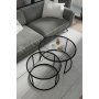 HANAH HOME Sto za dnevnu sobu Kyoto Transparent - slika 3