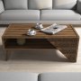 HANAH HOME Sto za dnevnu sobu Beril Walnut - slika 2