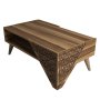 HANAH HOME Sto za dnevnu sobu Beril Walnut - slika 4