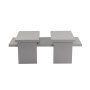 HANAH HOME Sto za dnevnu sobu Sanctuary Grey - slika 4
