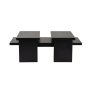 HANAH HOME Sto za dnevnu sobu Sanctuary Wood Black - slika 4