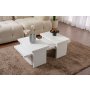 HANAH HOME Sto za dnevnu sobu Sanctuary Wood White - slika 1