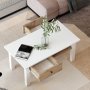 HANAH HOME Sto za dnevnu sobu Lisbon White Ciragan - slika 2