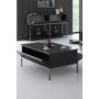 HANAH HOME Sto za dnevnu sobu Lord Anthracite Silver - slika 2