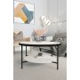 HANAH HOME Sto za dnevnu sobu Oslo White - slika 2