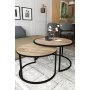 HANAH HOME Sto za dnevnu sobu Bora Antique Pine - slika 2