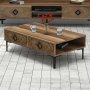 HANAH HOME Sto za dnevnu sobu Samba Walnut - slika 2