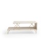HANAH HOME Sto za dnevnu sobu Loire Gold Travertine - slika 3