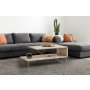 HANAH HOME Sto za dnevnu sobu Loire Gold Travertine - slika 1