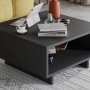 HANAH HOME Sto za dnevnu sobu Hola Anthracite - slika 2